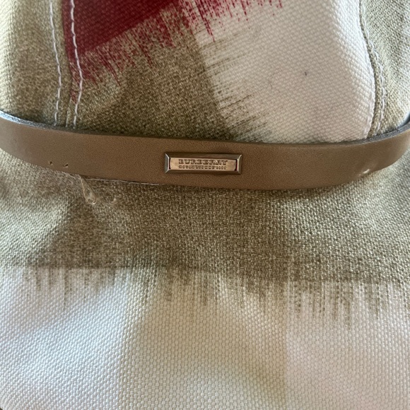 Burberry Beige and Red Bucket Hat main image 4